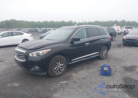 2013 Infiniti Jx35 z USA, uszkodzony, nr VIN 5N1AL0MM7DC308369